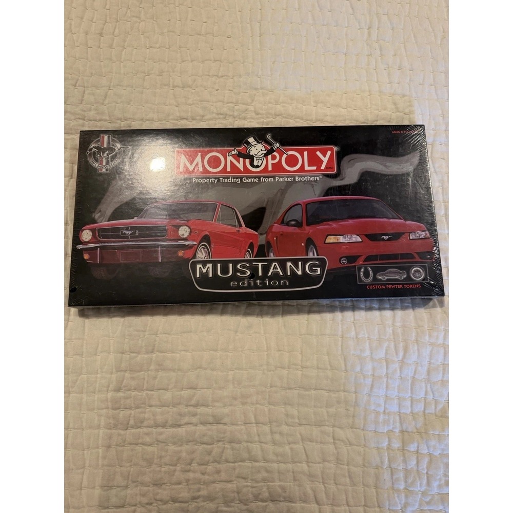 Monopoly Mustang Edition 35 Anniversary Nib Sealed